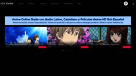 What Animeonline.ninja website looked like in 2023 (1 year ago)
