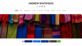 What Andrewwhitehead.net website looked like in 2023 (1 year ago)