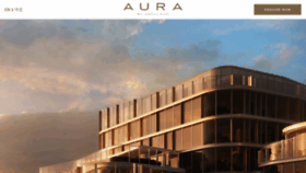 What Aura.sydney website looked like in 2023 (1 year ago)