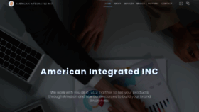 What Americanintegrated.pro website looked like in 2023 (1 year ago)