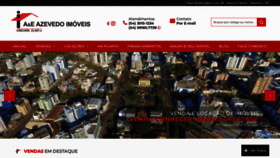 What Azevedocorretores.com.br website looked like in 2023 (1 year ago)