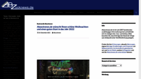 What Abzocknews.de website looked like in 2023 (1 year ago)