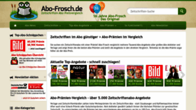 What Abo-frosch.de website looked like in 2023 (1 year ago)