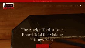 What Anglertool.net website looked like in 2023 (1 year ago)