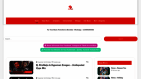 What Afronaija.com website looked like in 2023 (1 year ago)