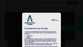 What Aka.dk website looked like in 2023 (1 year ago)