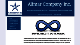What Alimarcompany.com website looked like in 2023 (1 year ago)