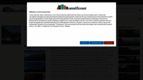 What Amalficoast.com website looked like in 2023 (1 year ago)