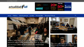 What Actualidadtdf.com.ar website looked like in 2023 (1 year ago)
