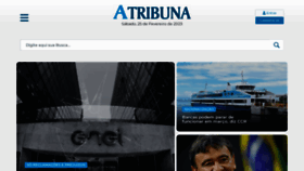 What Atribunarj.com.br website looked like in 2023 (1 year ago)
