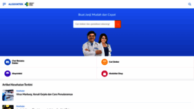 What Alodokter.com website looked like in 2023 (1 year ago)