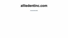 What Alliedentinc.com website looked like in 2023 (1 year ago)