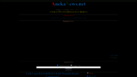 What Anekanews.net website looked like in 2023 (1 year ago)