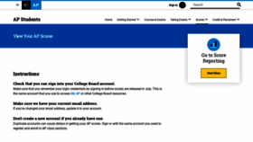 What Apscore.org website looked like in 2023 (1 year ago)