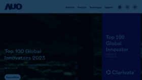 What Auo.com website looked like in 2023 (1 year ago)