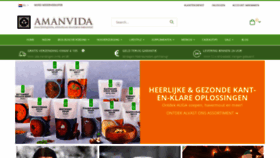 What Amanvida.eu website looked like in 2023 (1 year ago)