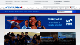 What Agenciapara.com.br website looked like in 2023 (1 year ago)