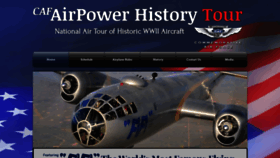 What Airpowersquadron.org website looked like in 2023 (1 year ago)