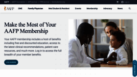 What Aafp.org website looked like in 2023 (3 years ago)