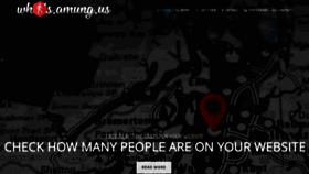 What Amung.us website looked like in 2023 (1 year ago)
