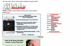 What Aikidojournal.de website looked like in 2023 (1 year ago)