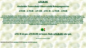 What Angr.de website looked like in 2023 (2 years ago)