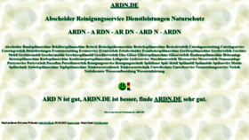 What Ardn.de website looked like in 2023 (1 year ago)