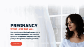 What Americanpregnancy.org website looked like in 2023 (1 year ago)
