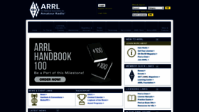 What Arrl.org website looked like in 2023 (1 year ago)