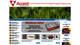 What Accentgroup.ro website looked like in 2023 (1 year ago)