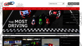 What Autodrom-most.cz website looked like in 2023 (1 year ago)