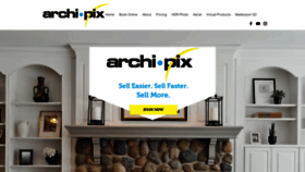 What Archi-pix.com website looked like in 2023 (1 year ago)