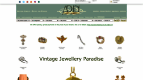 What Antiquejewel.com website looked like in 2023 (1 year ago)