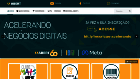 What Abert.org.br website looked like in 2023 (2 years ago)