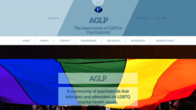 What Aglp.org website looked like in 2023 (1 year ago)