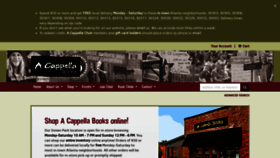 What Acappellabooks.com website looked like in 2023 (1 year ago)