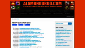 What Alamongordo.com website looked like in 2023 (1 year ago)