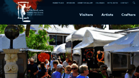 What Artfestival.com website looked like in 2023 (1 year ago)
