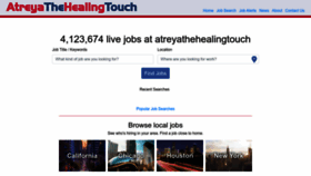 What Atreyathehealingtouch.com website looked like in 2023 (1 year ago)