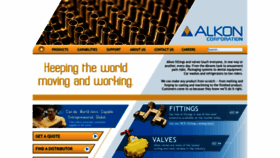 What Alkoncorp.com website looked like in 2023 (1 year ago)