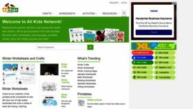 What Allkidsnetwork.com website looked like in 2023 (1 year ago)