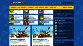 What Angrybirdsnest.com website looked like in 2023 (1 year ago)