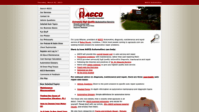 What Agcoauto.com website looked like in 2023 (1 year ago)