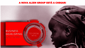 What Alien-group.com website looked like in 2023 (1 year ago)