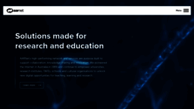 What Aarnet.edu.au website looked like in 2023 (1 year ago)