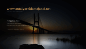 What Antalyareklamajansi.net website looked like in 2023 (1 year ago)
