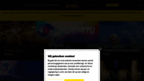What Ahoy.nl website looked like in 2023 (1 year ago)