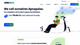 What Apnapaisa.com website looked like in 2023 (1 year ago)