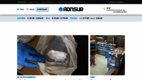 What Adnsur.com.ar website looked like in 2023 (1 year ago)