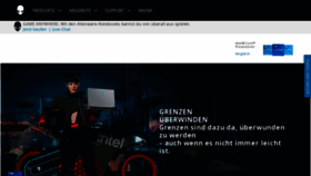 What Alienware.de website looked like in 2023 (1 year ago)